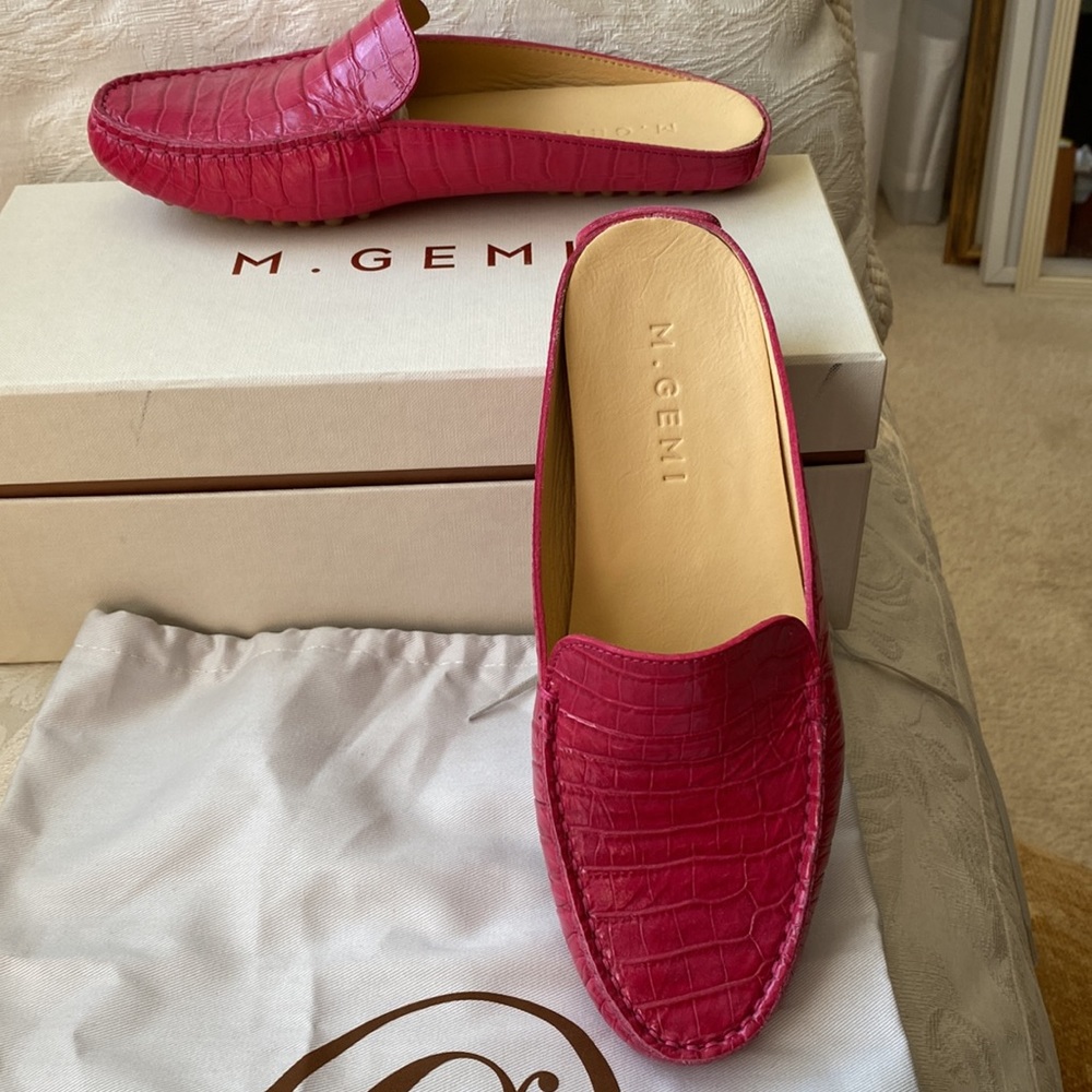 M. Gemi Felize Leather Mule. S
